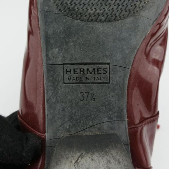 Hermes Oxford Red Patent - Picture 5 of 10